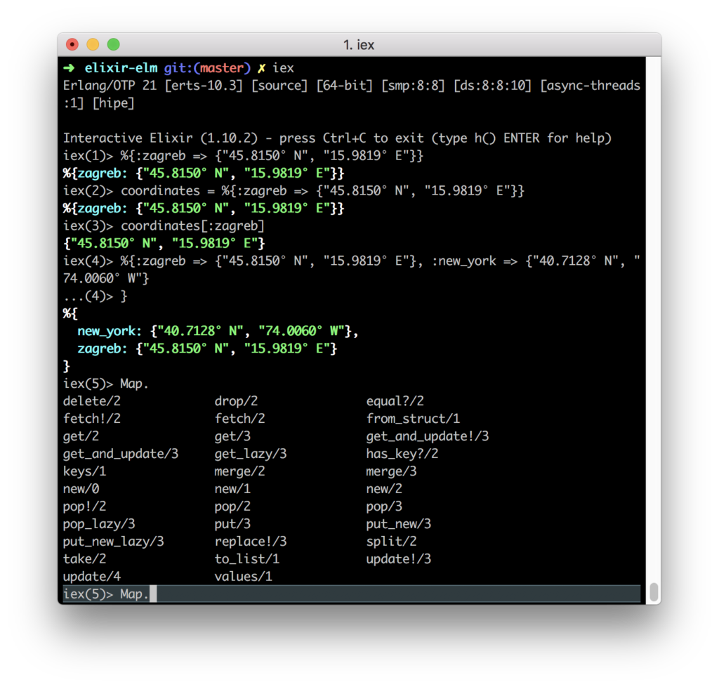 Elixir Map In Action