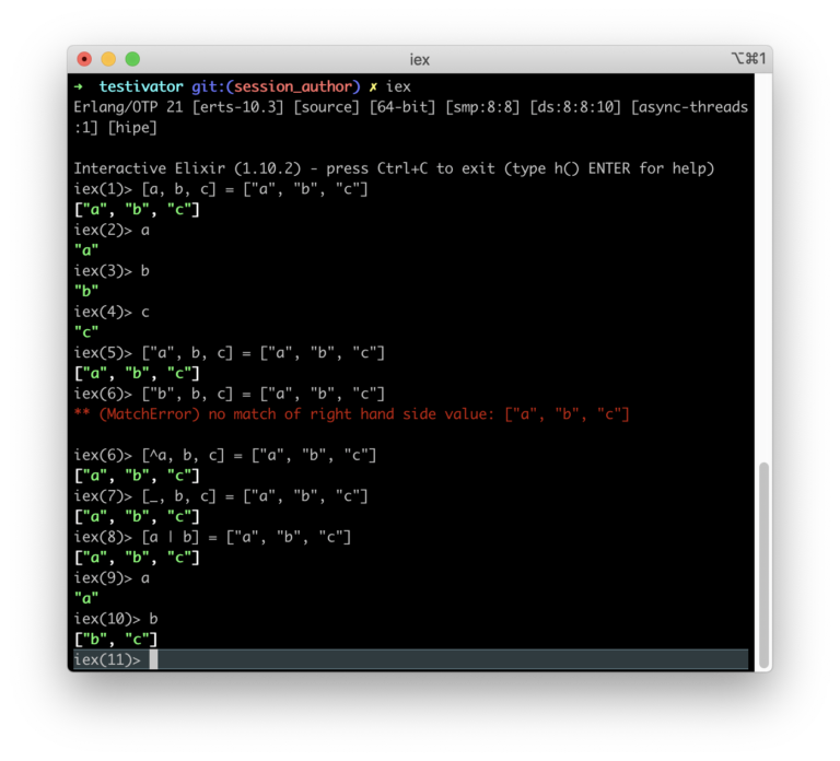 How To Pattern Match Lists In Elixir – Tentamen Software Testing Blog